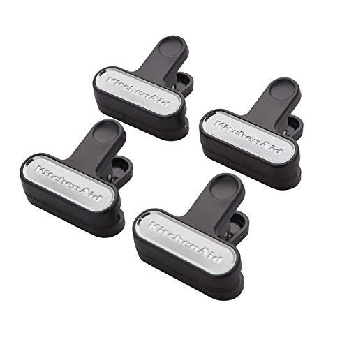 KitchenAid KE325OHOBA Classic Small Bag Clips, set of 4, Onyx Black