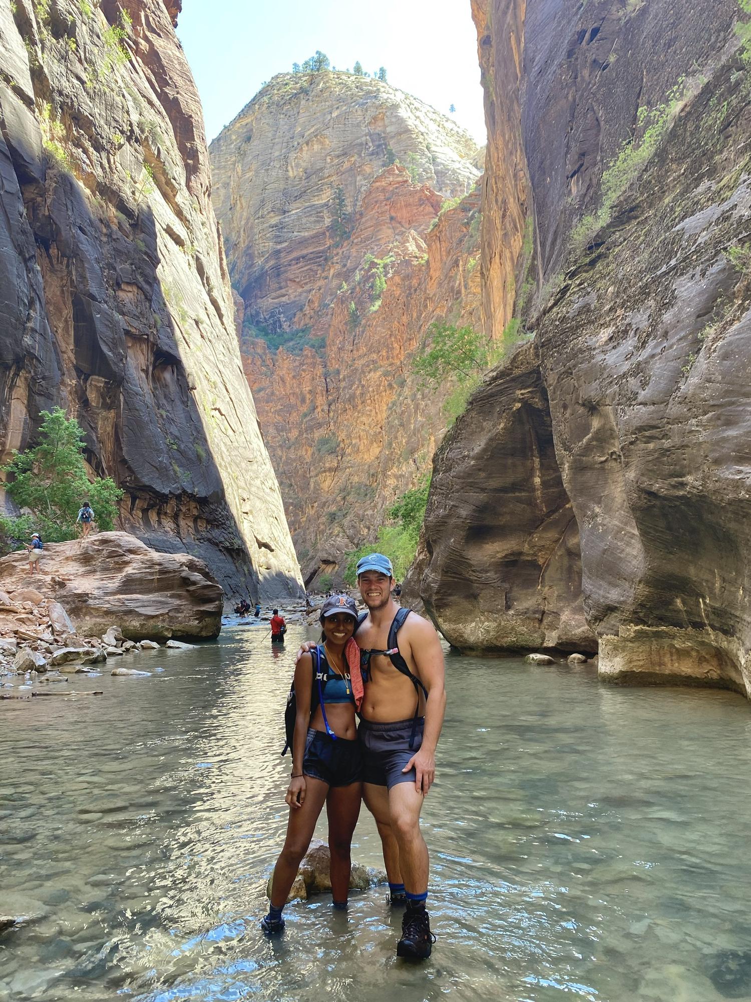 "The Narrows" in Zion National Park, UT - June 2021