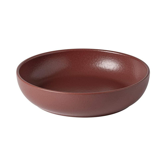 Casafina Pacifica Collection Stoneware Ceramic Soup/Pasta Bowl 9" (Cayenne)