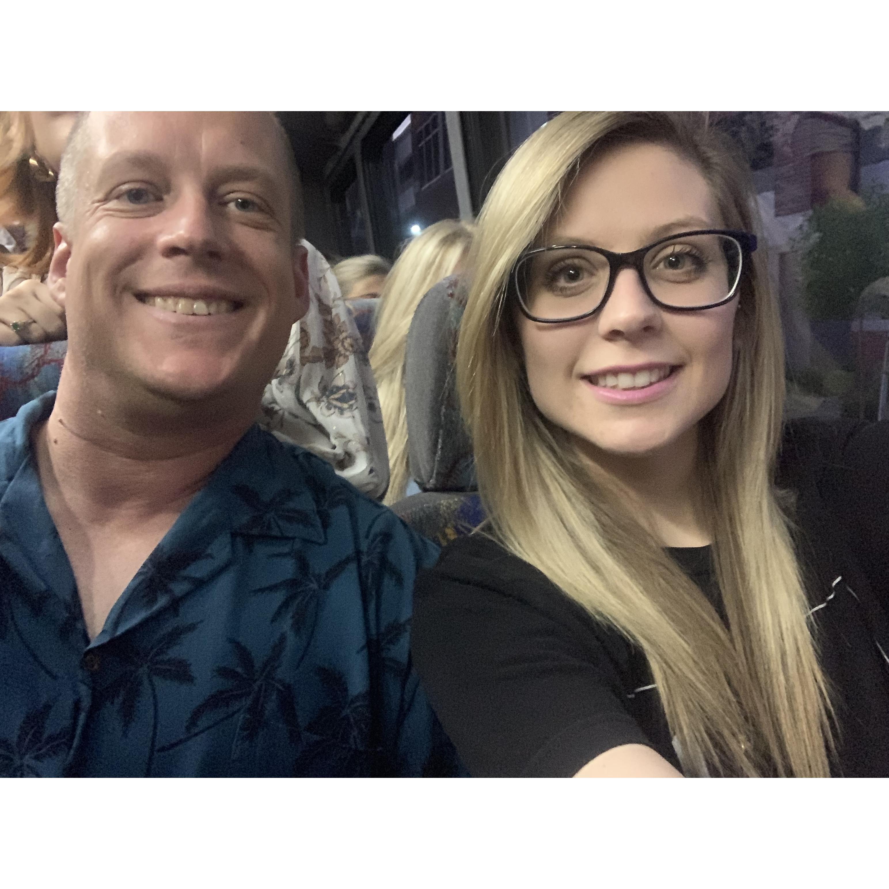 We went to see Lauren Dangle & AHI in concert at GCU Arena! What an amazing concert!