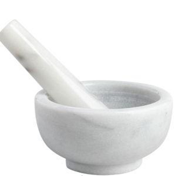 White Marble Mortar and Pestle - World Market