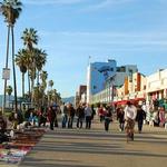 The Venice Beach Boardwalk