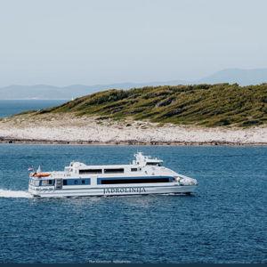 Ferry Ride to Hvar, Croatia