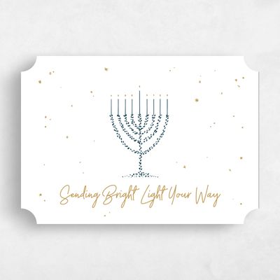 White Ticket Holiday Card - Mackay