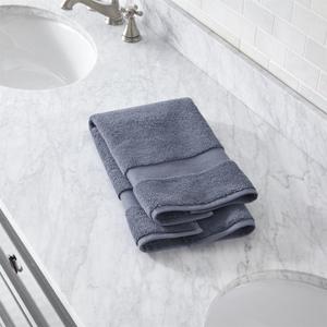 Turkish Cotton 800-Gram Evening Blue Hand Towel