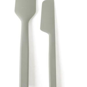 Calphalon Prime 2 Piece Sillcone Flexible Scraper - Taupe