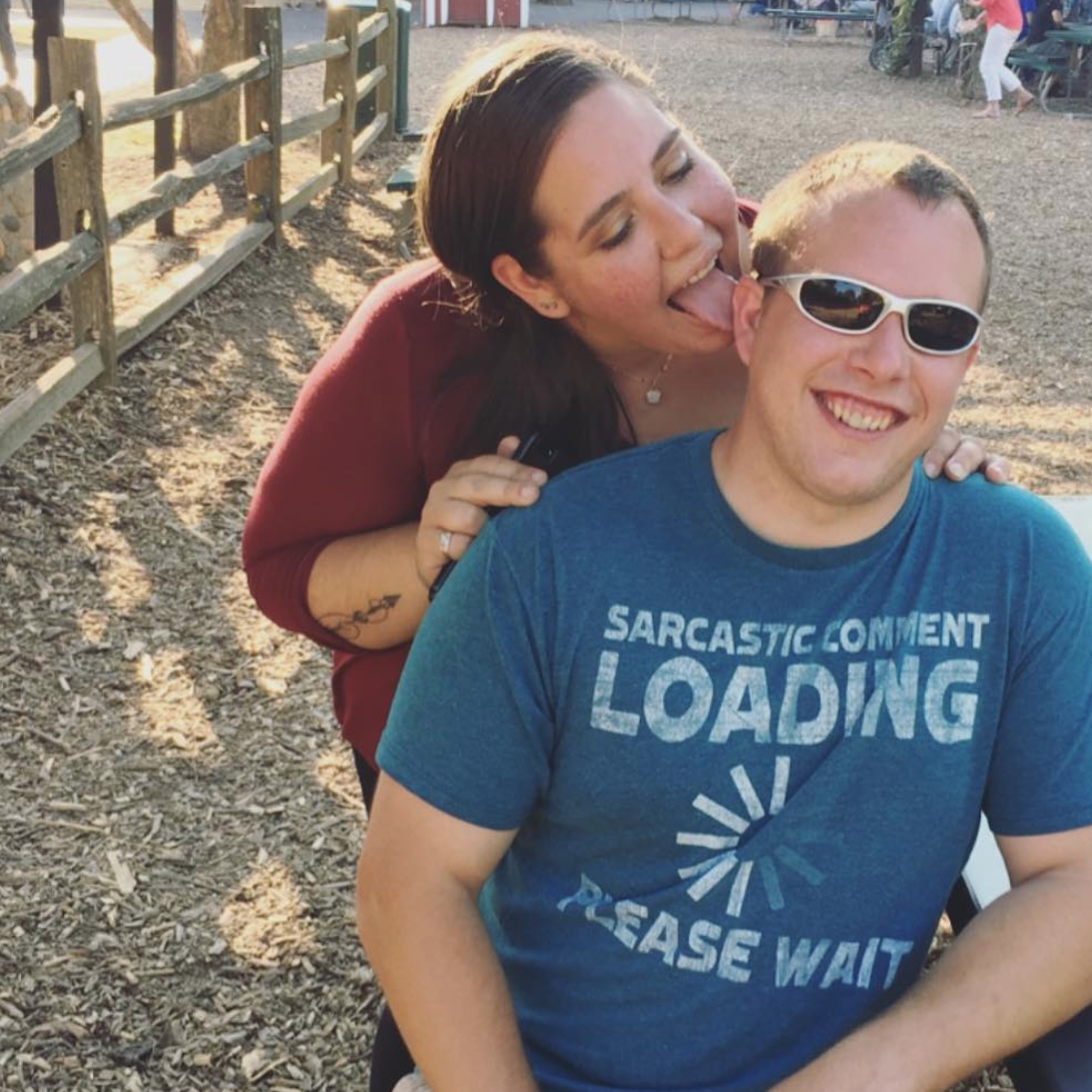 Edwards Apple Orchard ... leave it to Lisa to not take a serious picture.