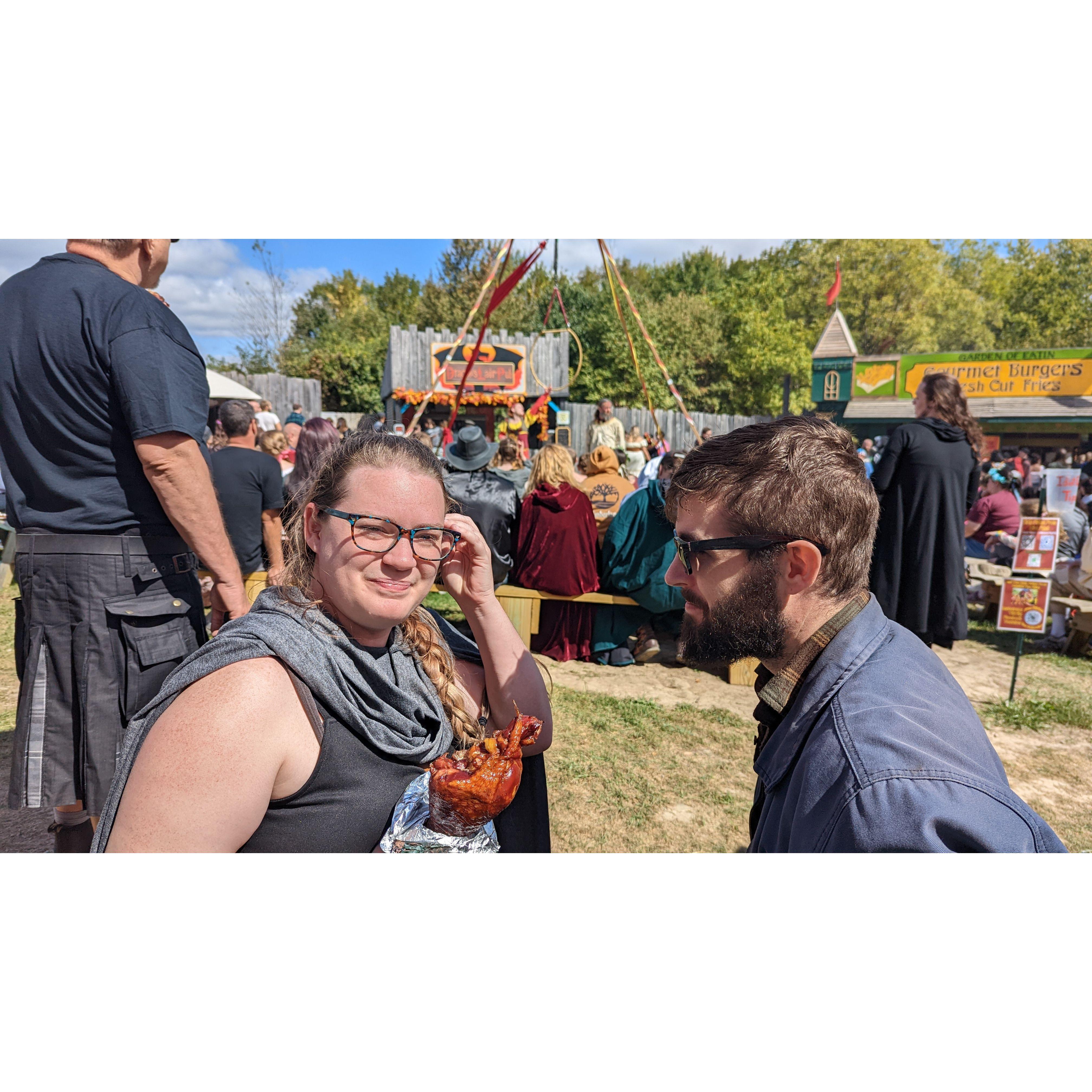 Renaissance festival shenanigans