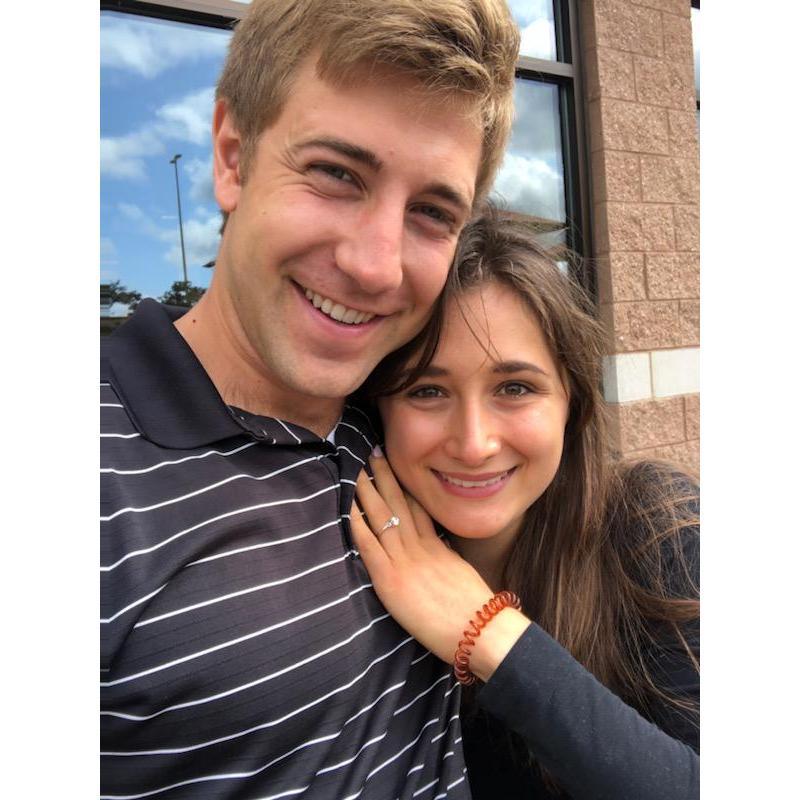 The day we got officially engaged.