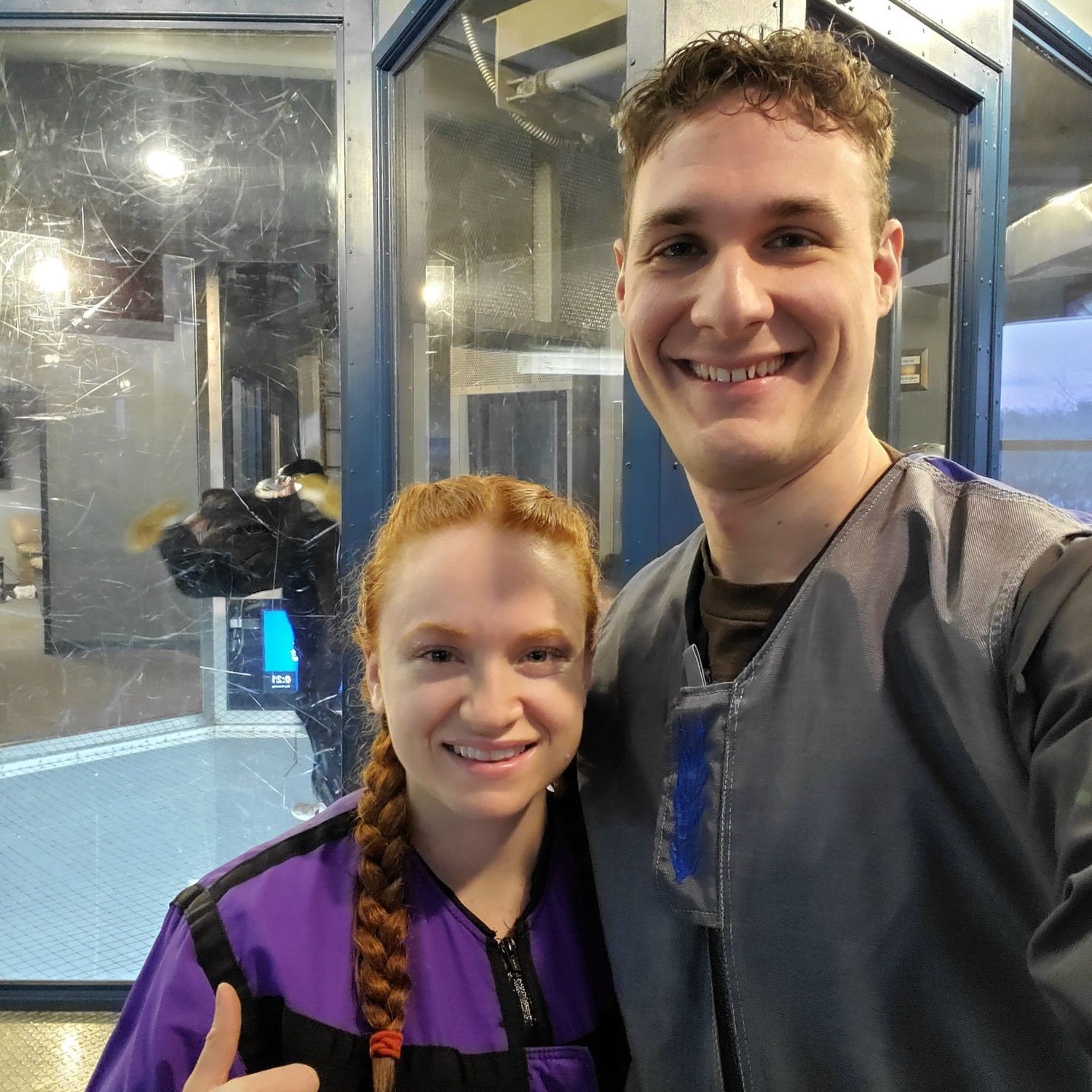 Indoor skydiving & surfing for Chelsea's birthday