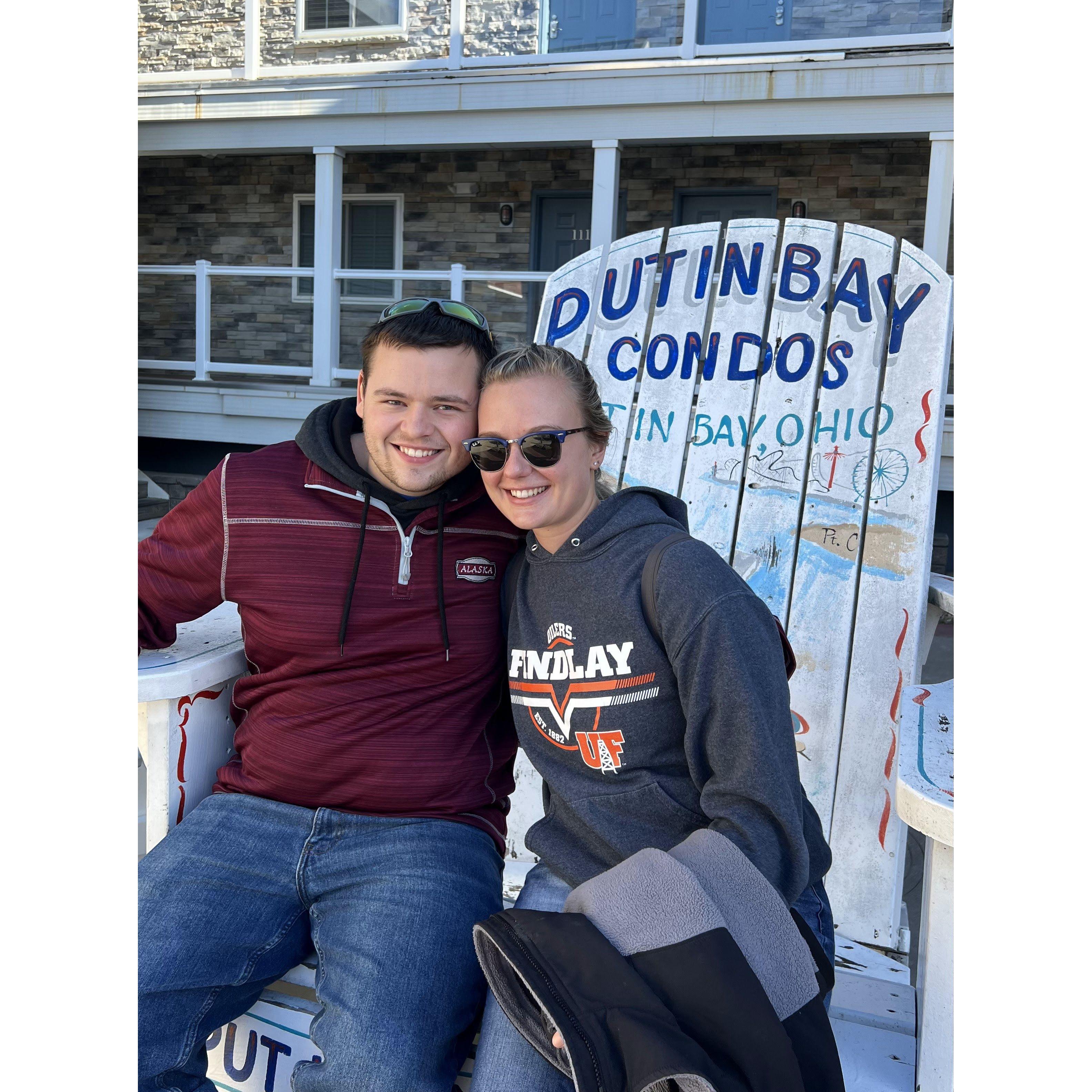 A weekend trip to Put-in-Bay with Austin's Family.
