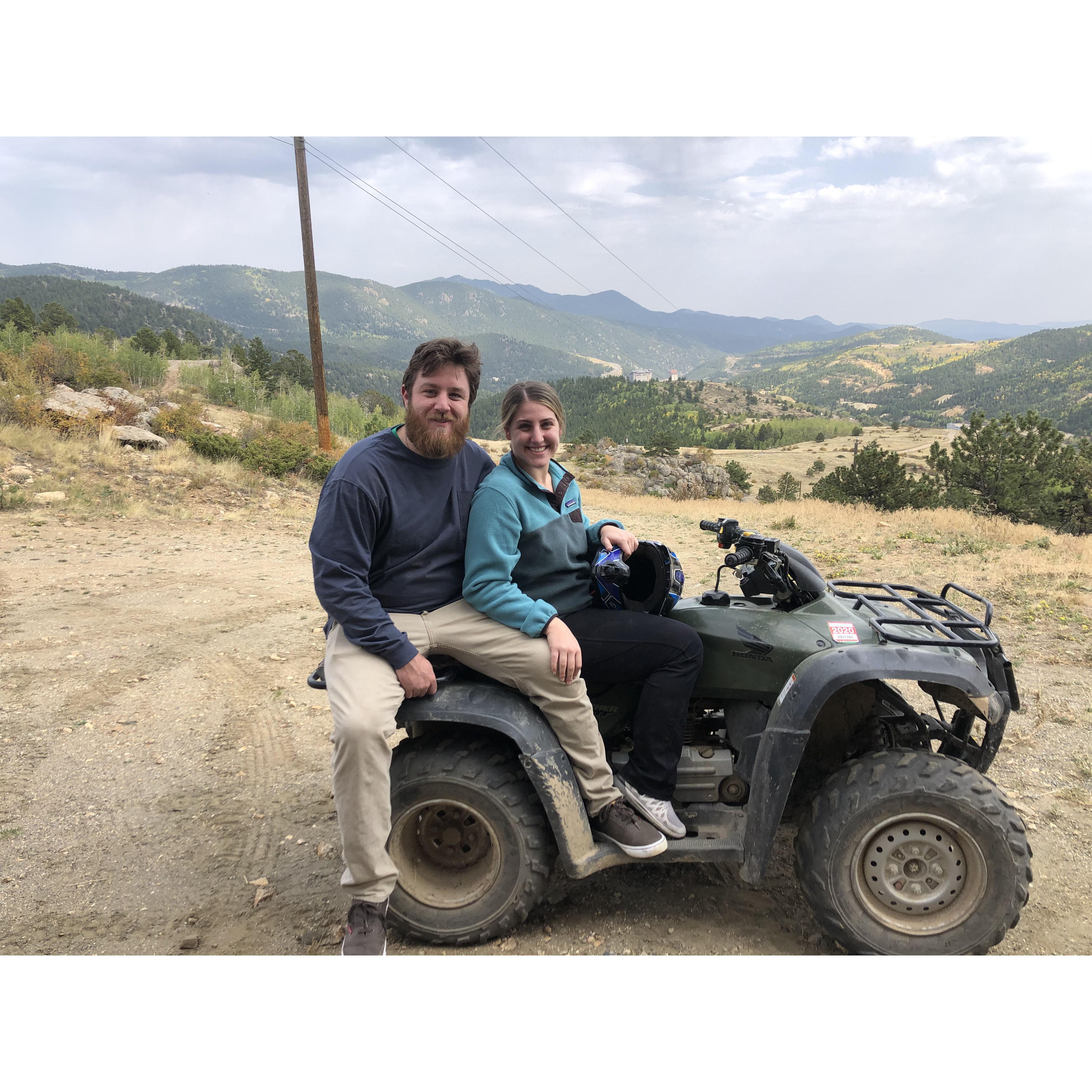 ATVing fun! Central City, CO 2020