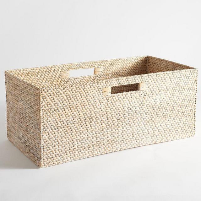 Tava Handwoven Utility Baskets , XL 26.5"W x 14"D x 10"H