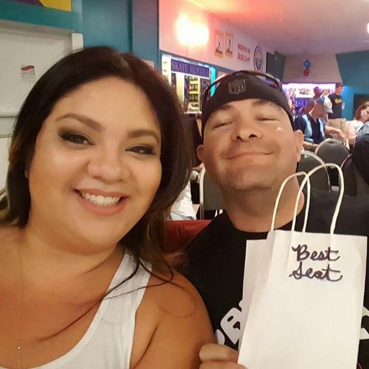 Roller Derby, Virginia Beach 2016. Won the raffle for best seat in the house