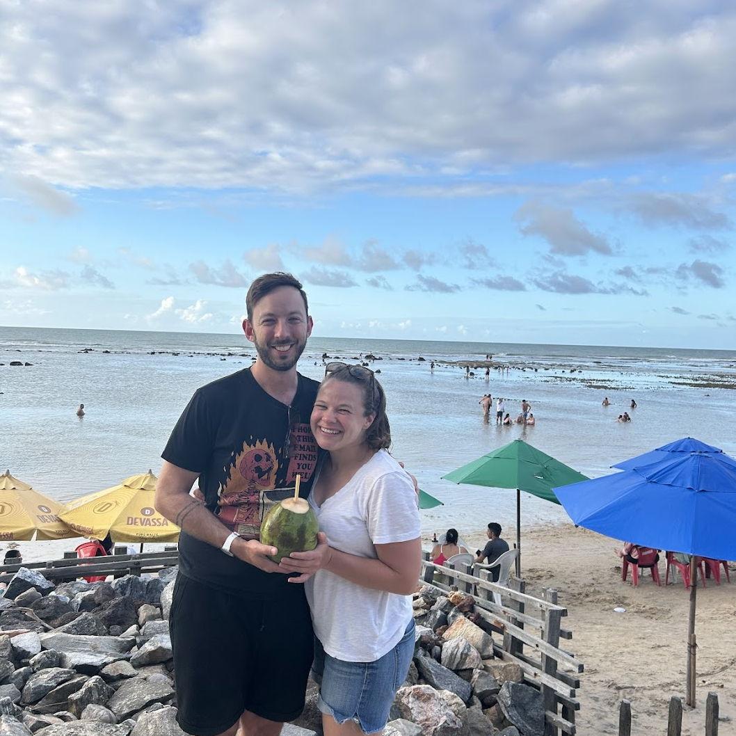 This is in Pipa! One of our favorite places we've traveled together.