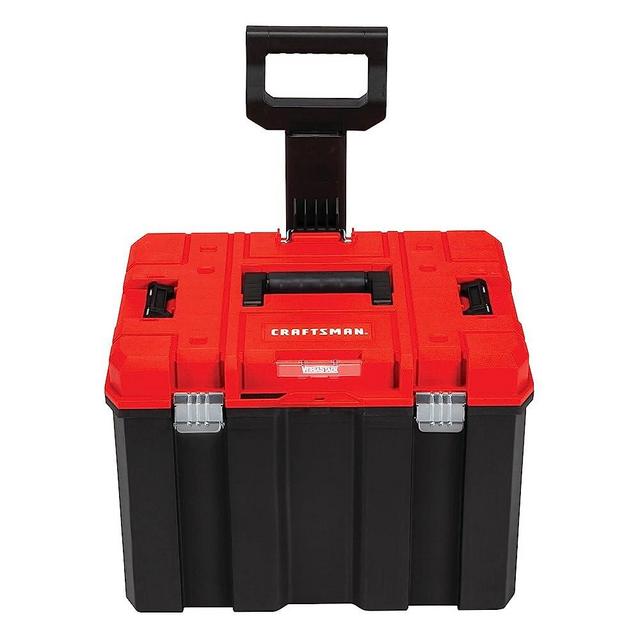 CRAFTSMAN VERSASTACK Rolling Tool Box with Wheels, Lockable, Red, 20 Inch (CMST17835)
