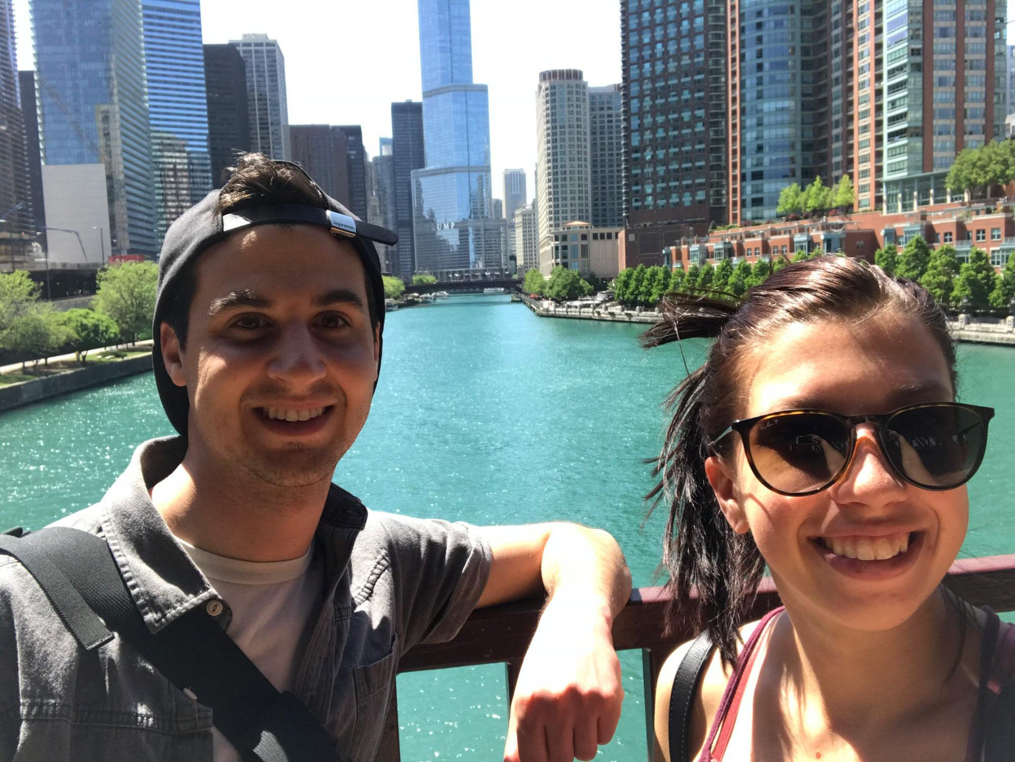 First trip to Chicago together!