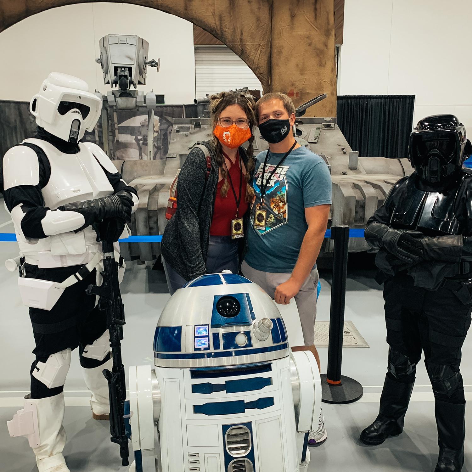 First comic con together!