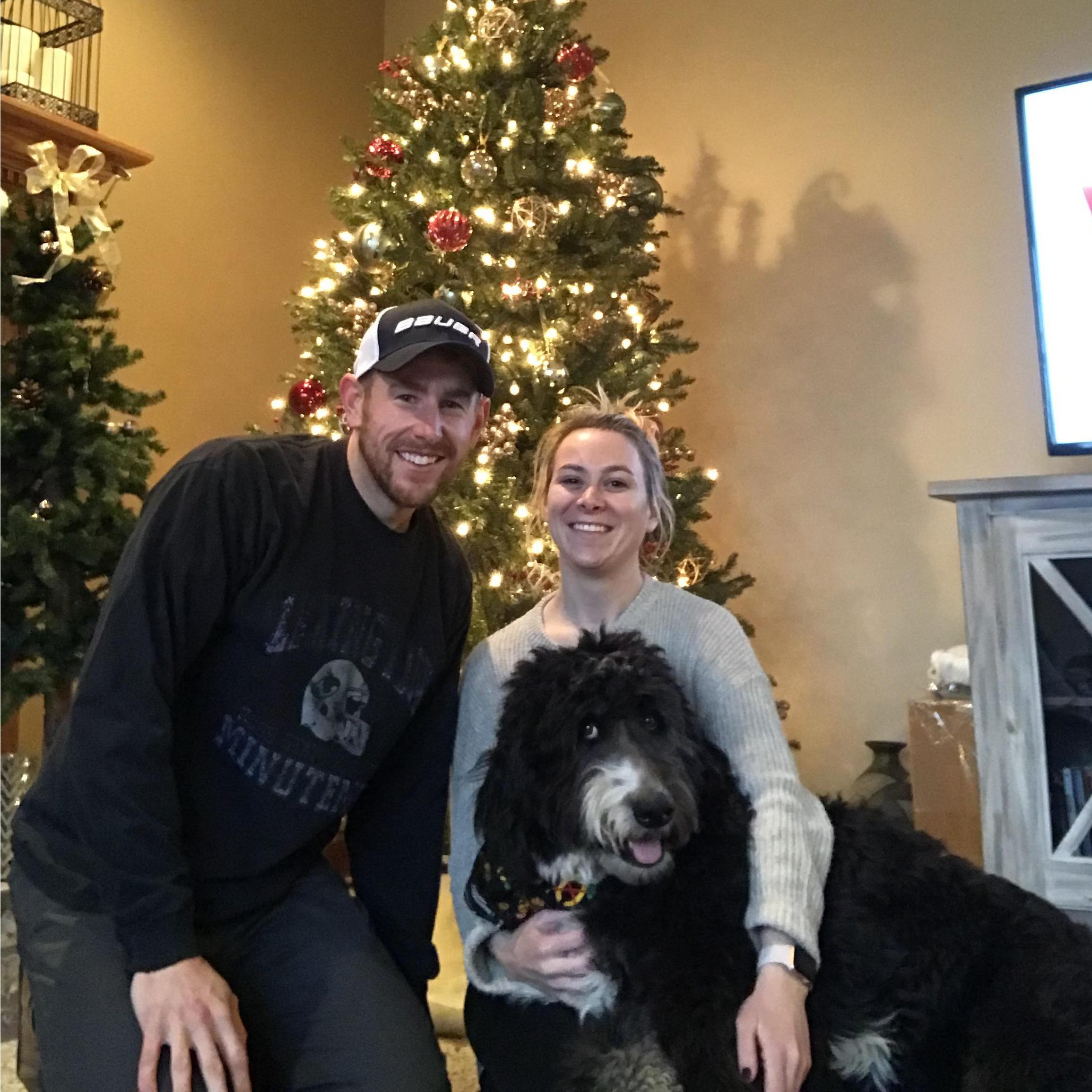 Our very impromptu Christmas photo!