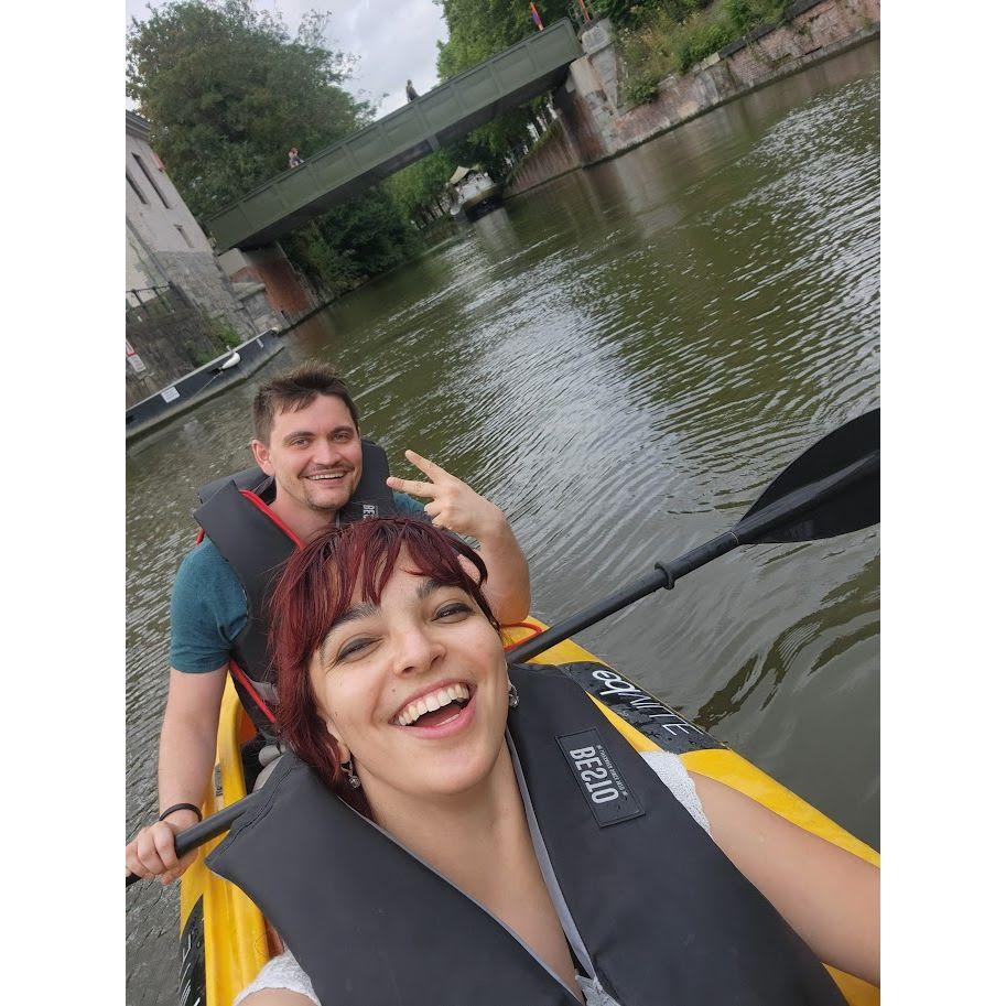 Kayaking in Ghent!