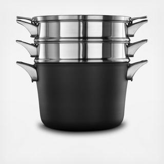 Premier Space Saving Nonstick Covered Multi Pot