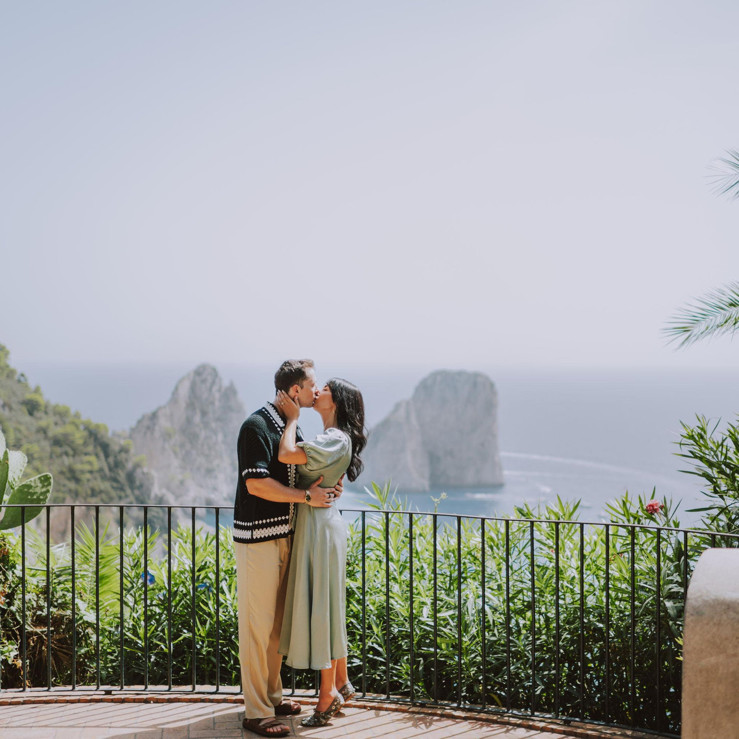 The cliffs of Capri