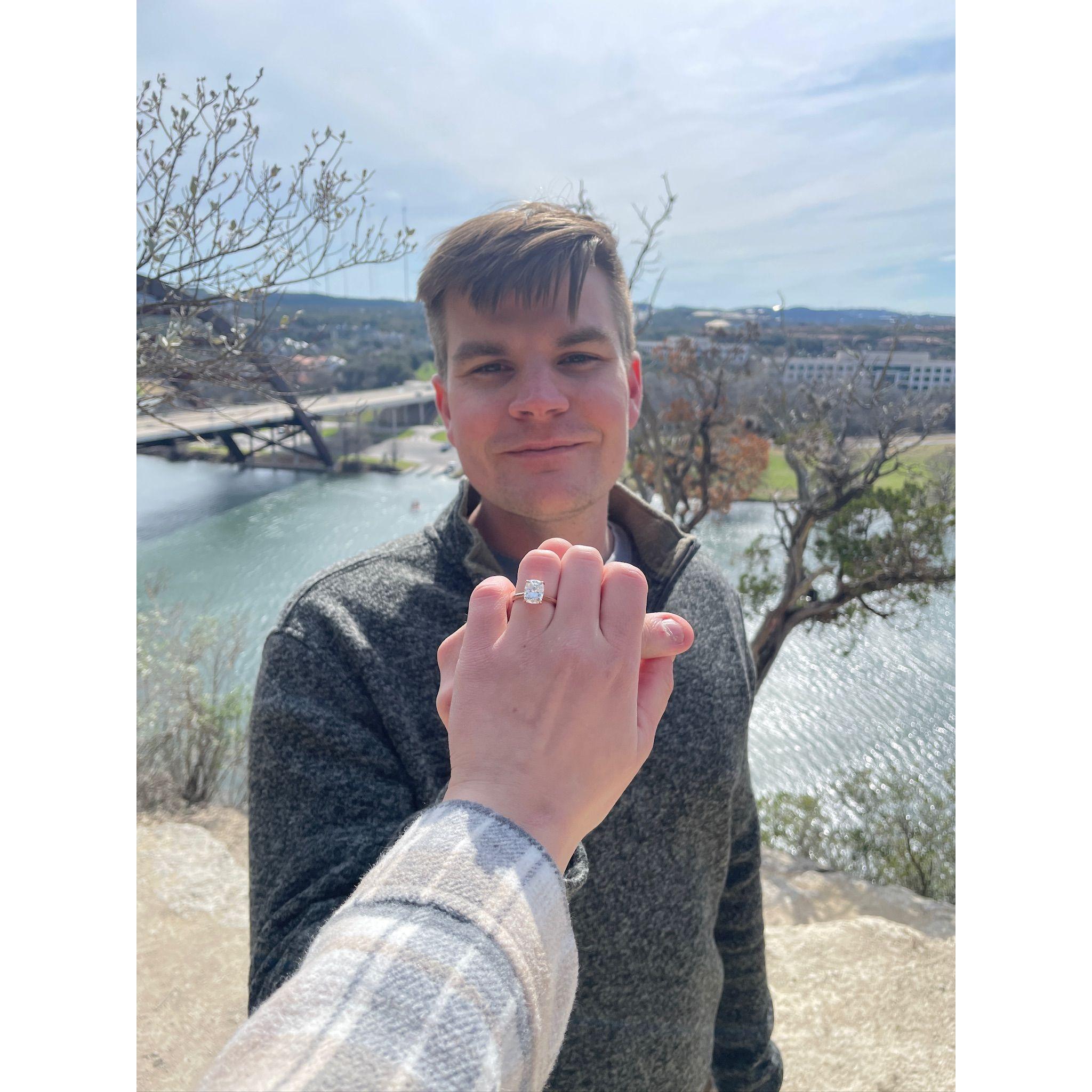 Engagement! pennybacker bridge ! Austin, TX