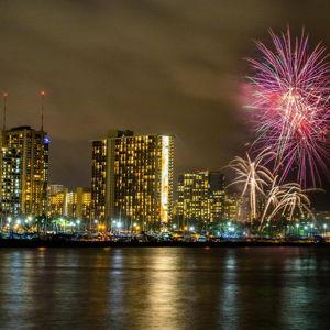 Waikiki Fireworks Catamaran Cruise