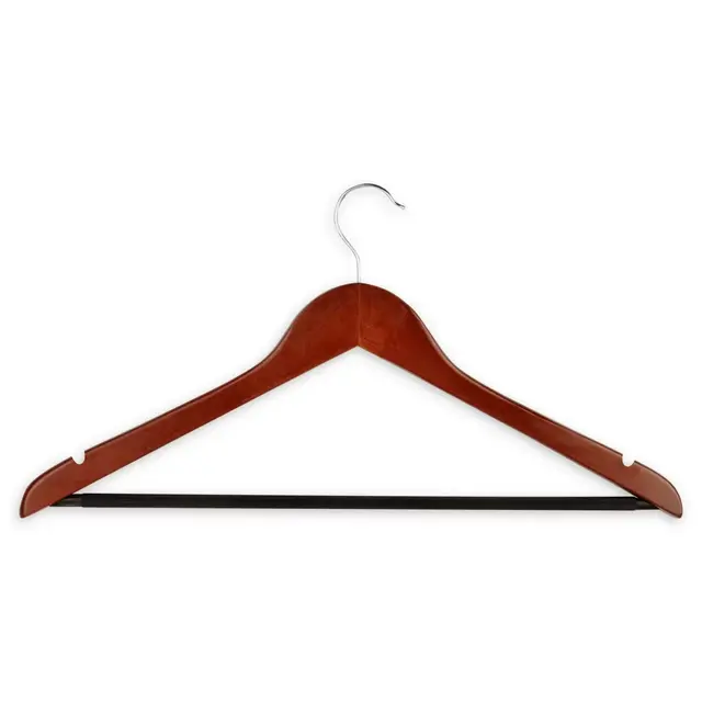 Honey-Can-Do® 24-Pack Wooden Suit Hangers in Cherry
