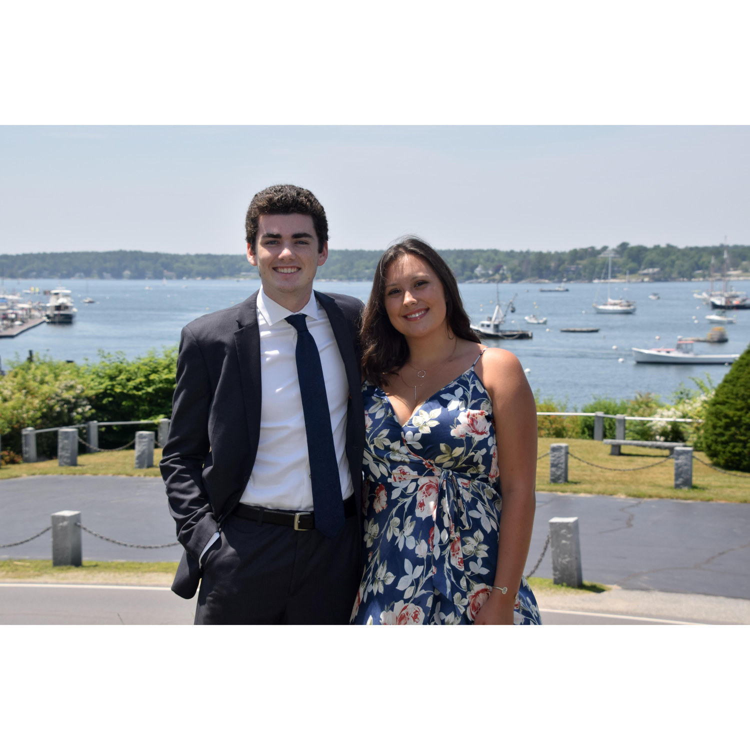 Molly and TJ's beautiful wedding in Boothbay Harbor, Maine