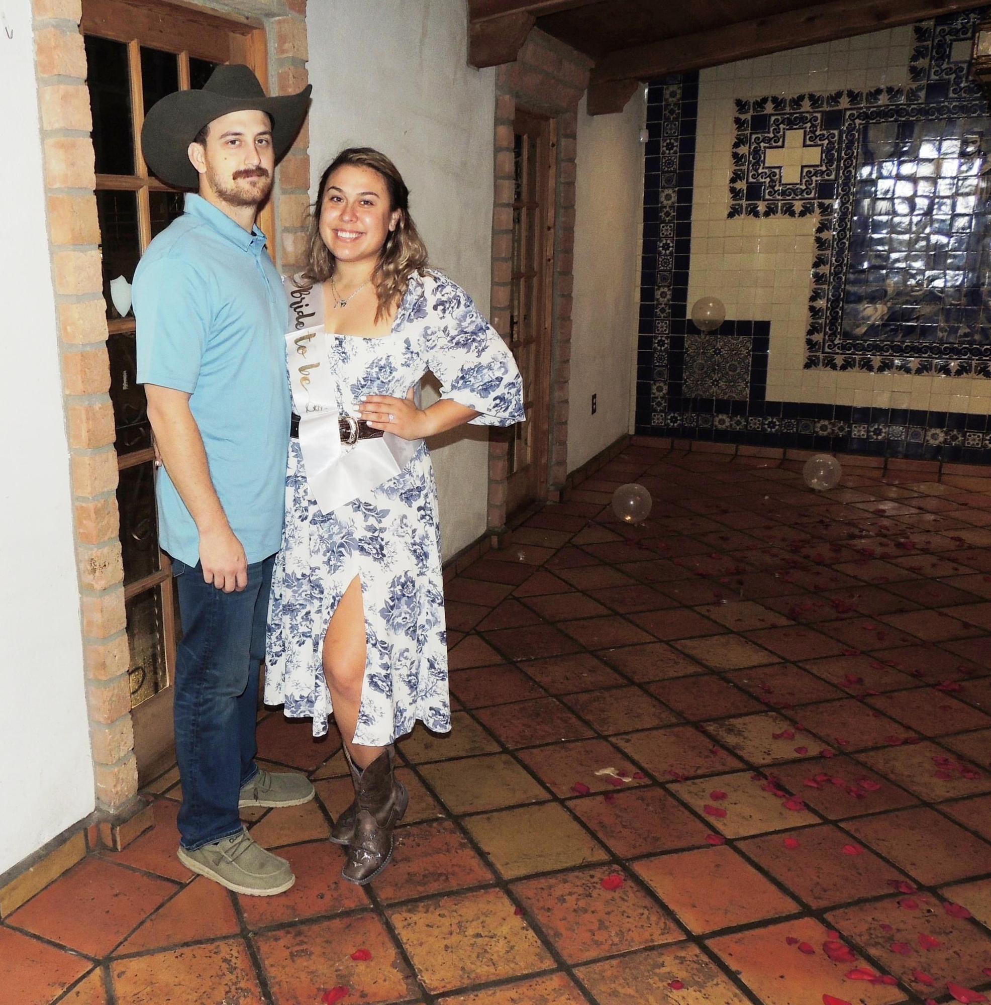 She said yes!