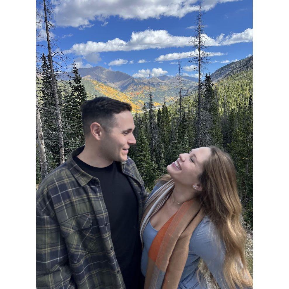 9/21/24 Engagement photos near the top of Monarch pass!