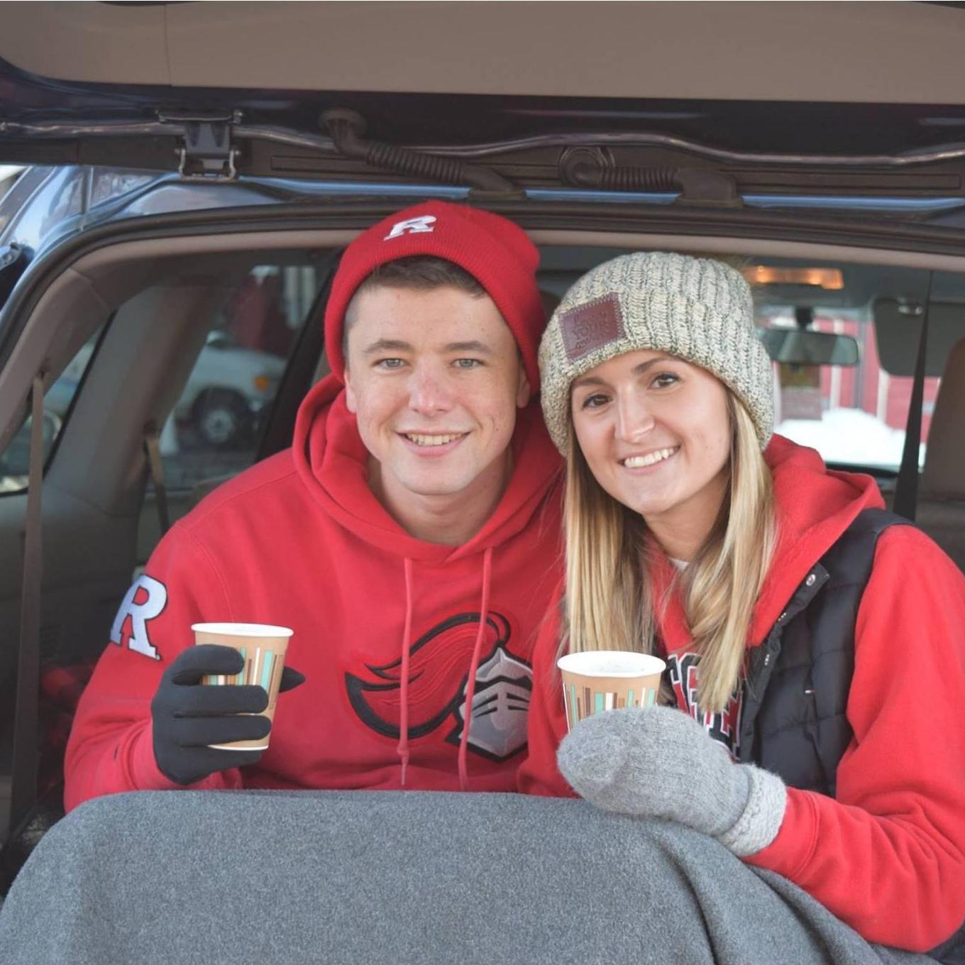 One very cold Rutgers football tailgate