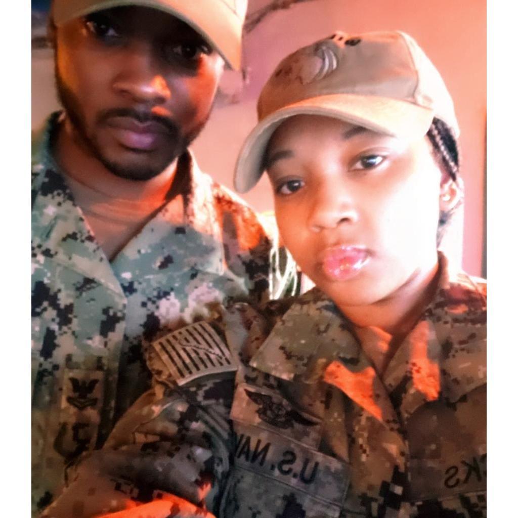 Our second deployment together, where we made it official.