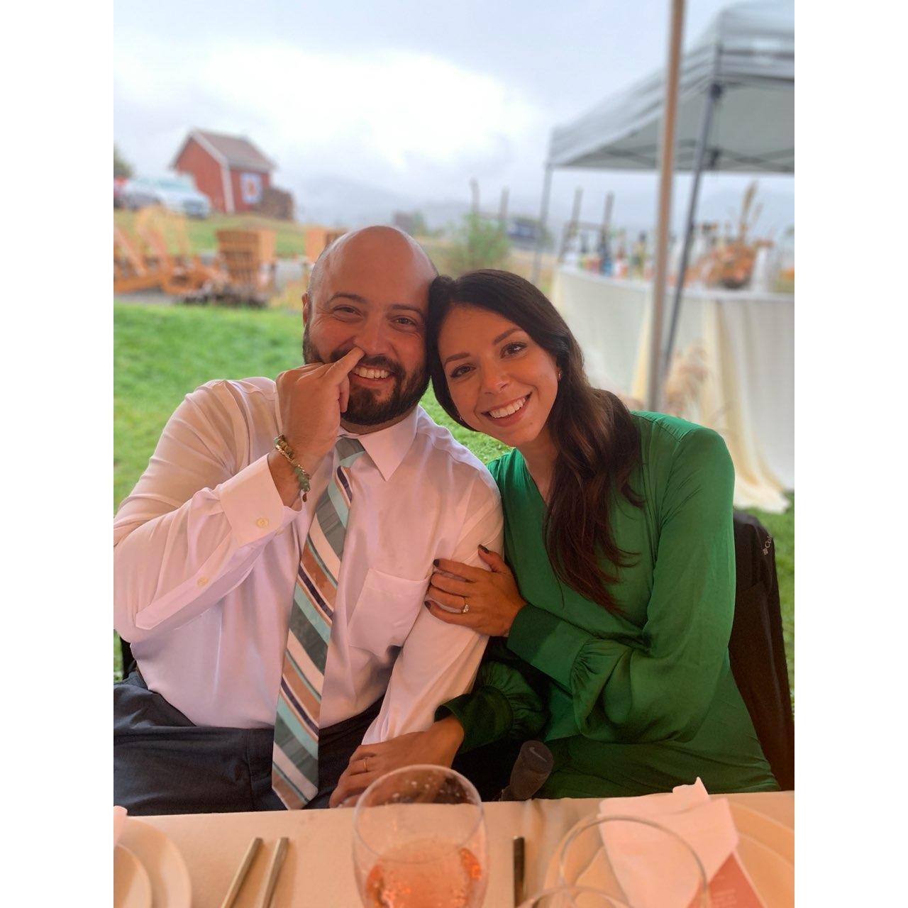 Congrats to Ali and Wyatt