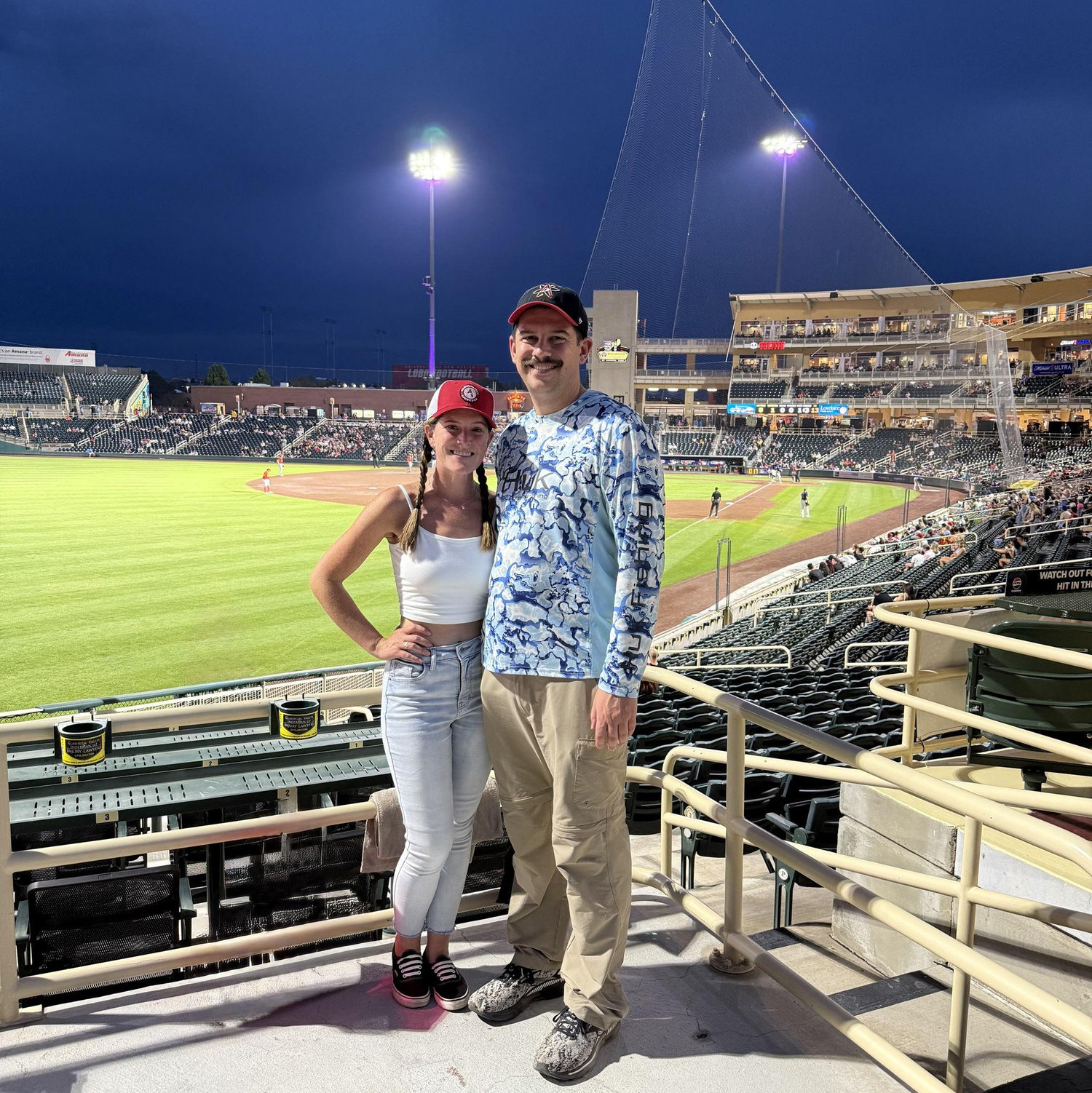 Minor league game in Albuquerque