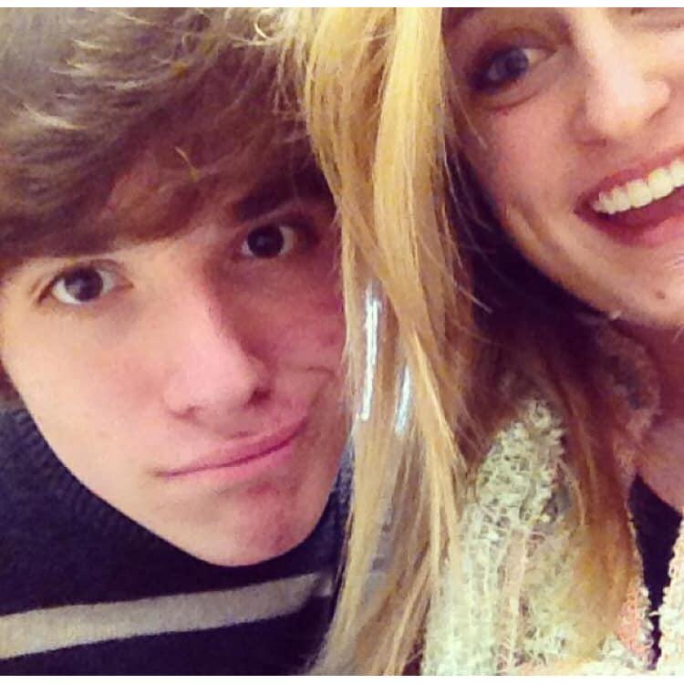 Us in pottery class, junior year of high school!