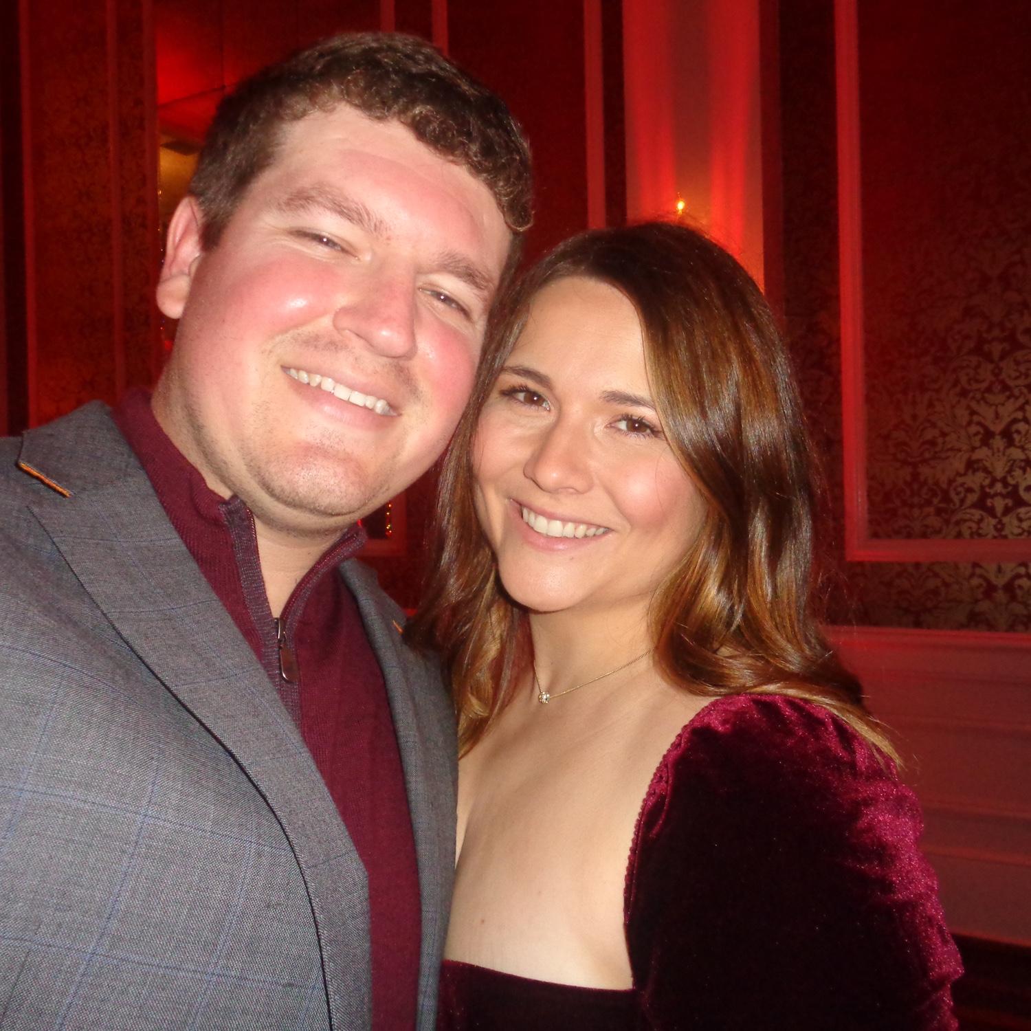 Greg's work Christmas party - an annual favorite event!