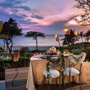 Romantic Honeymoon Dinner