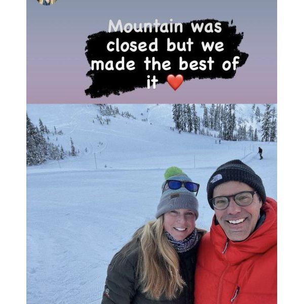First potential ski trip but mountain was closed.