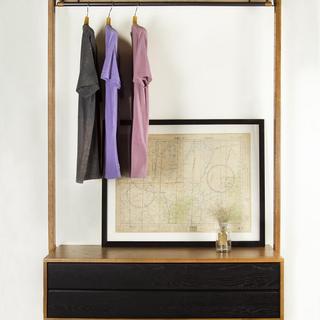 Theo Clothing Rack W/Storage