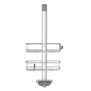 simplehuman® Over-the-Door Shower Caddy in Stainless Steel
