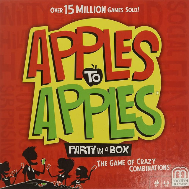 Mattel BGG15 Apples to Apples Party in A Box