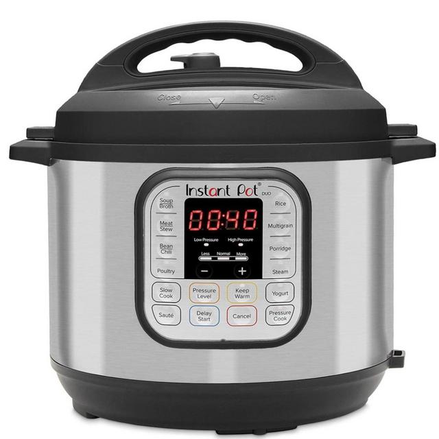 Instant Pot Duo 7-in-1 Electric Pressure Cooker, Sterilizer, Slow Cooker, Rice Cooker, Steamer, Saute, Yogurt Maker, and Warmer, 6 Quart, 14 One-Touch Programs