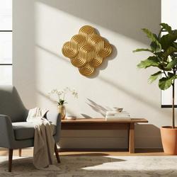 Storied Home, Decorative Waves Metal Wall Art | Zola