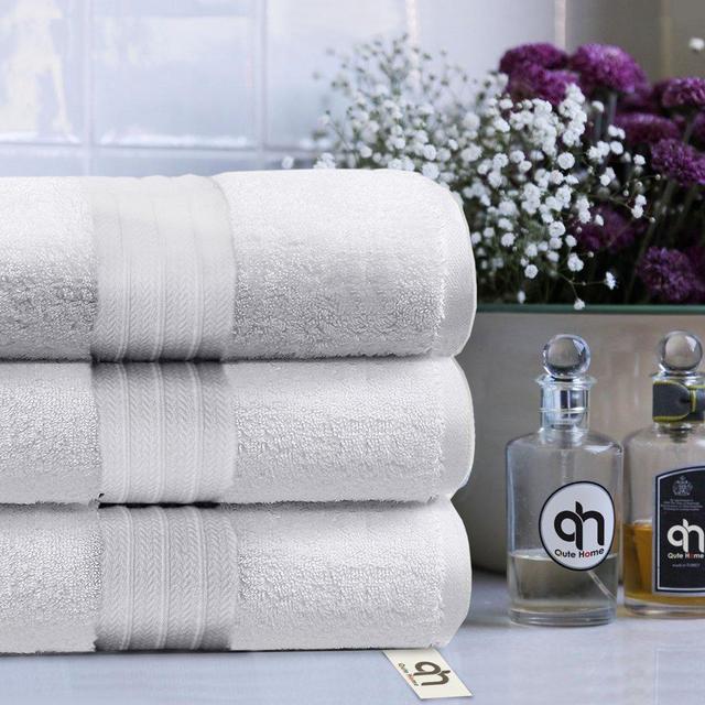 2-Piece Bath Towels Set for Bathroom, Spa & Hotel Quality | 100% Cotton Turkish Towels | Absorbent, Soft, and Eco-Friendly