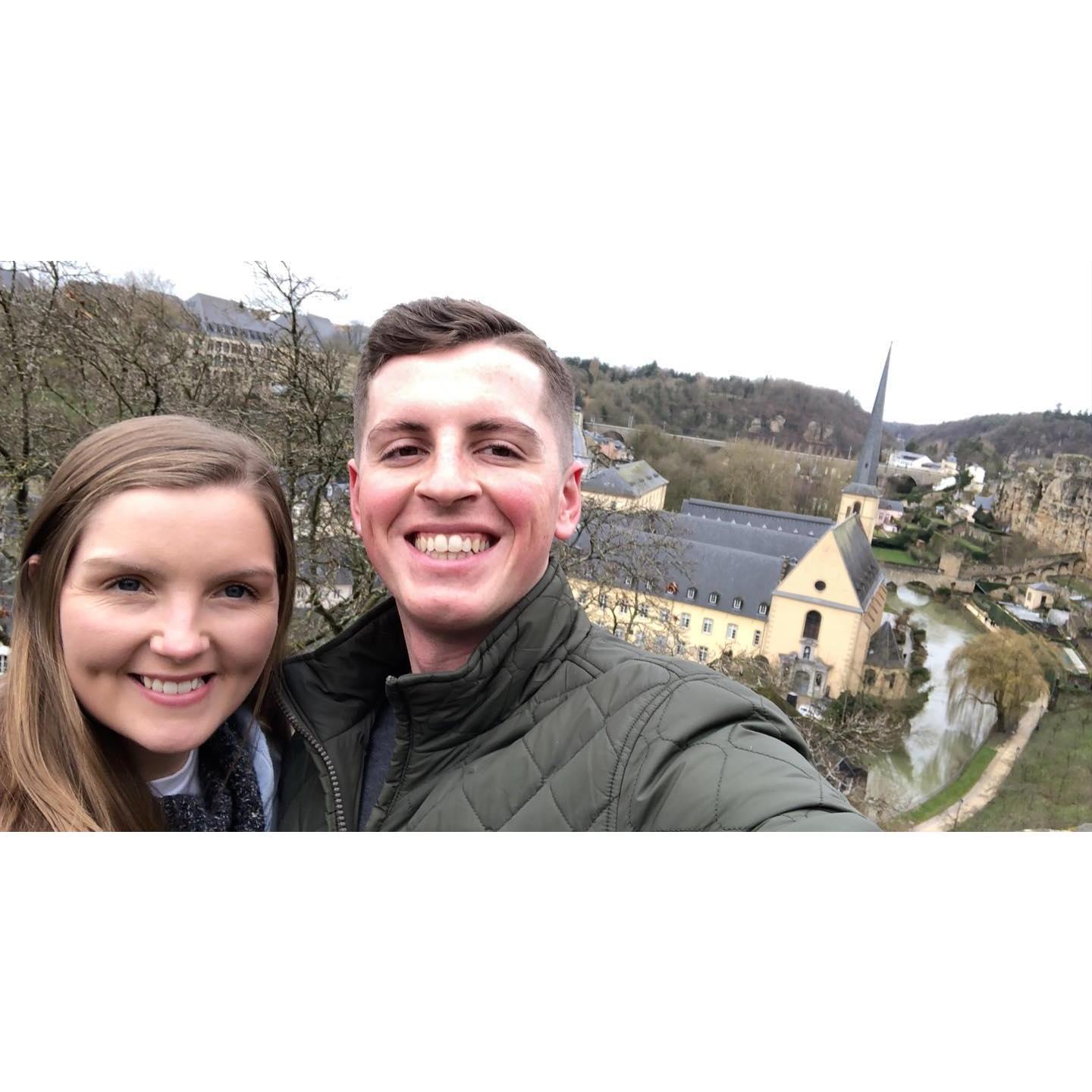 We took this photo during our trip to Luxemburg