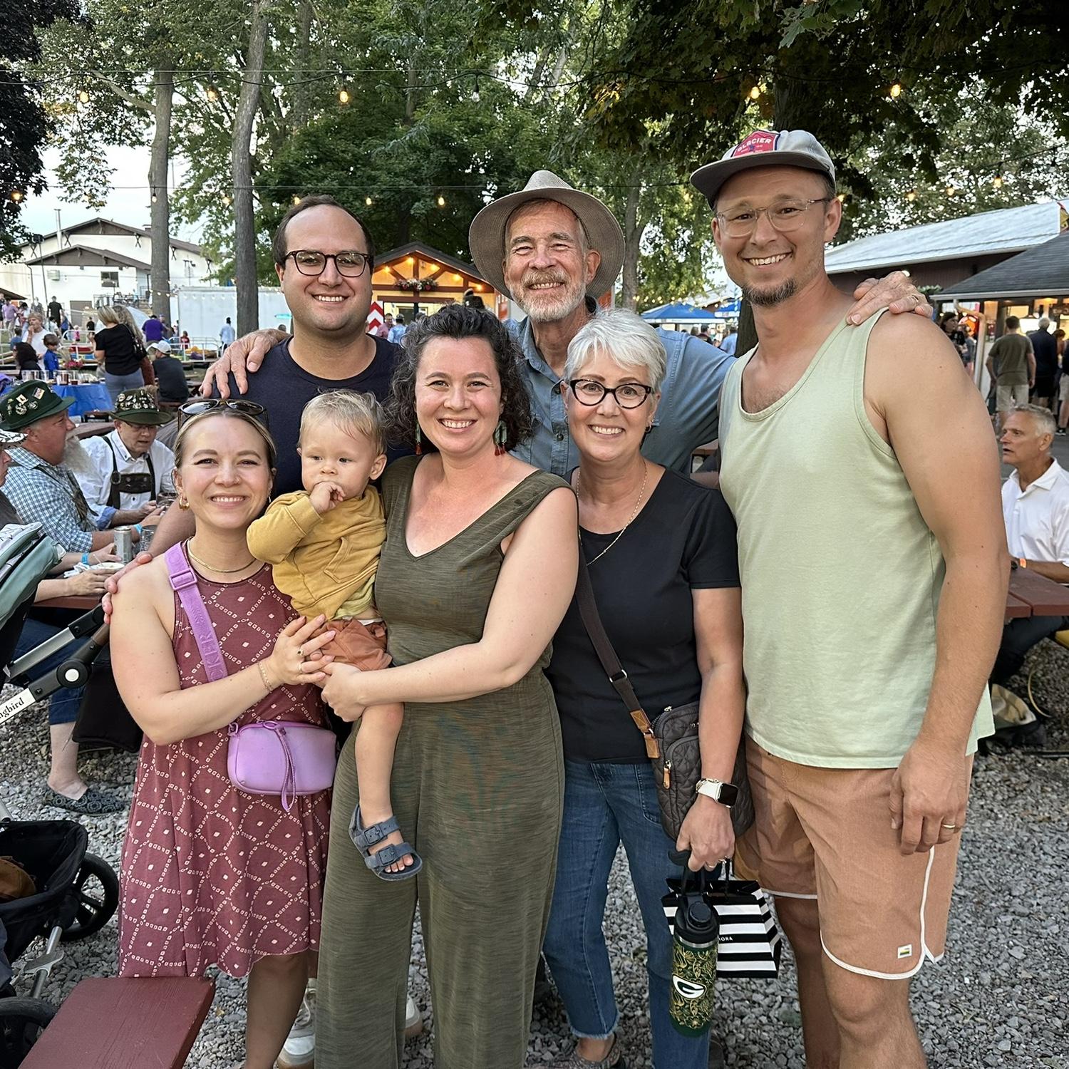 Octoberfest with the fam