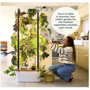 Gardyn Home 4 Vertical Hydroponics Growing System Kit - 30 Non-GMO Plants, Herbs, Vegetables - Smart Garden Hydroponic Herb Garden Planter Indoor Kit - Indoor Gardening System w/LED Grow Lights