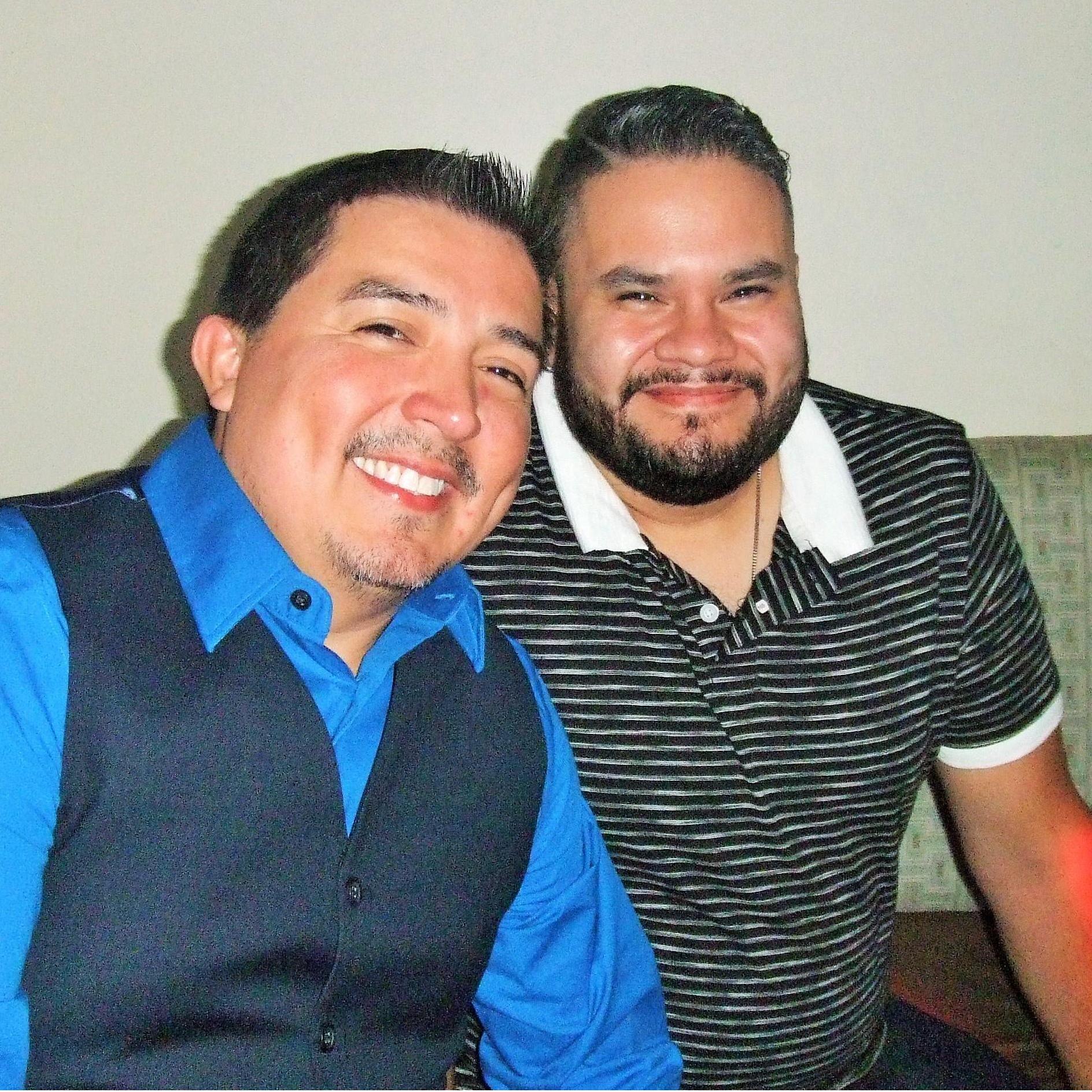 Our first picture together when we met in 2014.